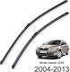 Комплект Автомобилни Чистачки 60+48 См Подходящ За Skoda Octavia 2 Mk2 Ii 2004-2013