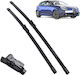 Set Lamele Ștergătoare Auto Parbriz Față 60+45 Cm Potrivit Alfa Romeo Giulietta 2011-2020