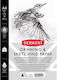 Derwent Skizzenzeichnung Block Derwent Professionell A4 Spiralbindung 30 Blätter 165gsm Weiße Papier
