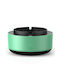 Cenușare Multifuncțională Absorbție Usb Încărcare Purificator Aer Absorbție Fum 14.5 X 14 X 7.5 Cm Verde