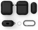 Husă Neagră Cu Inel De Prindere AirPods Pro