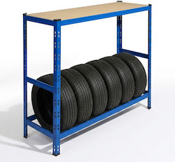 Relaxdays Tire Rack 6 Tires 110x120x40 Cm Steel Adjustable