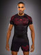 Venum Men's Short Sleeve Shirt VENUM-06307-100 for Jiu-Jitsu Black