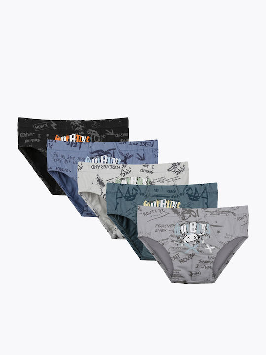Donella Σετ Παιδικά Βρακάκια 5τμχ Multicolor