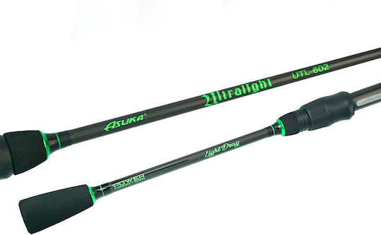 Asuka Ultralight Καλάμι Ψαρέματος για Spinning 1.98m 2-7gr