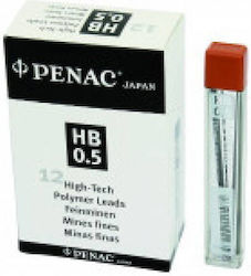 Penac Nachfüllminen für Druckbleistifte 0.5mm 12er Pack Penac 2h