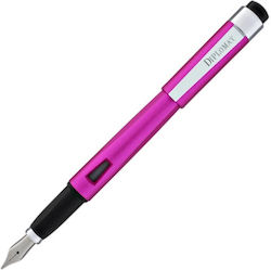 Diplomat Magnum Писалка Fine 0.6mm Сива от Inox...