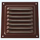 Vents Lüftungsgitter 20x20cm Quadratisch