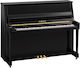 Yamaha Klassisches Aufrecht Klavier B20 mit 88 Gewichtete Tasten Poliertes Schwarz