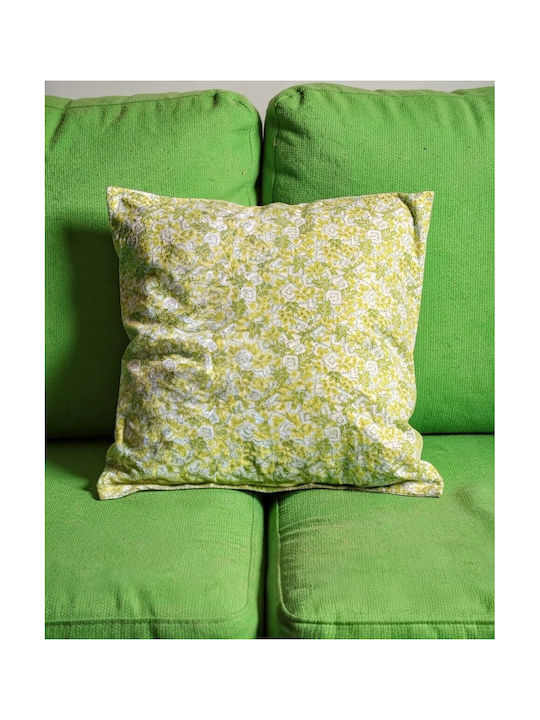Oxygen Διακοσμητική Μαξιλαροθήκη Neon Green Neon Green 45x45εκ.