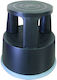 Q-Connect Wheeled Stool Black