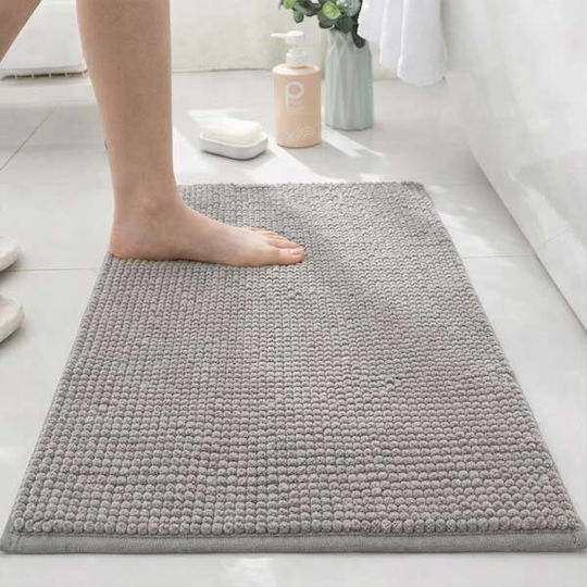 SpitiBazaar Bath Mat SD-3972 Light Gray 50x80cm