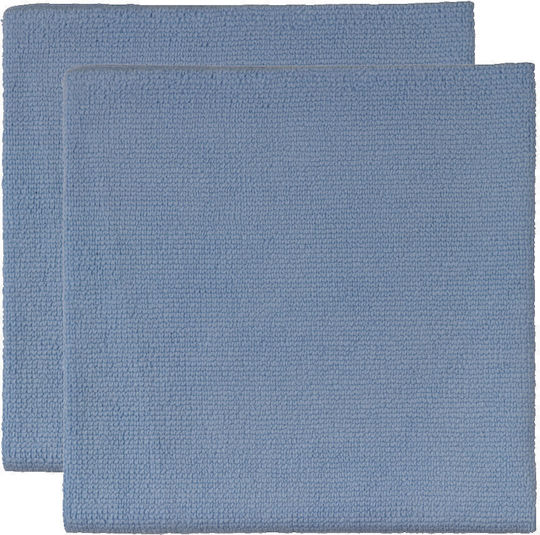 Milwaukee Car Microfiber Polishing Cloths for Car Body Blue 40x40cm 2 Pieces
