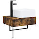 vidaXL Badezimmer Waschtisch-Einheit M50xB41xH39cm Braun