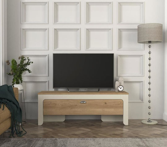 TV Stand Light Brown L130xD35xH46cm