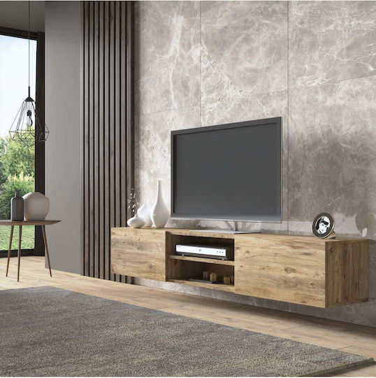 Brown TV Stand L180xD30xH30cm