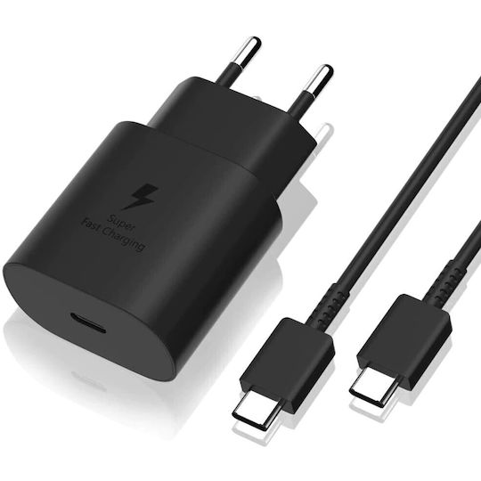 Alista Home Încărcător și Cablu USB-C 25W Negru (122401)