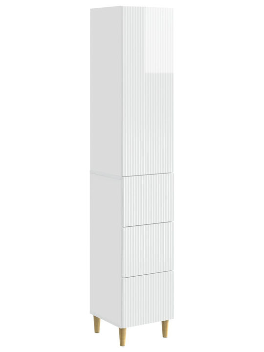 vidaXL Στήλη Ντουζ χωρίς Μπαταρία 33cm Λευκή vidaXL Στήλη Ντουζ χωρίς Μπαταρία 33cm Λευκή
