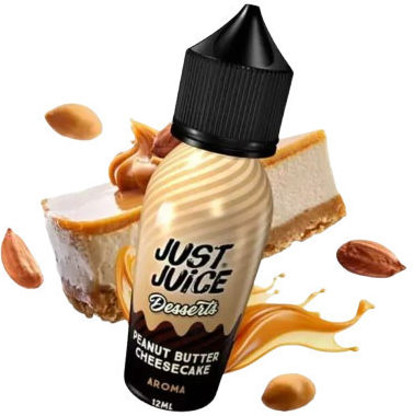 Just Juice Flavor Shot 12ml/60ml 1τμχ Peanut Butter Cheesecake