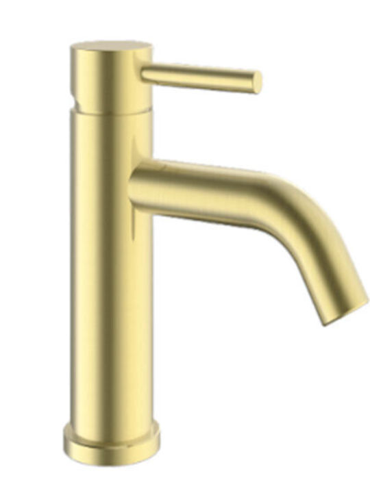 Eveberg Mixing Sink Faucet Tall Gold