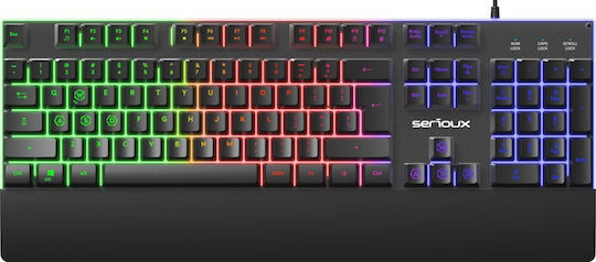 Serioux Nexor Гейминг Клавиатура с RGB Осветление (Английски US)