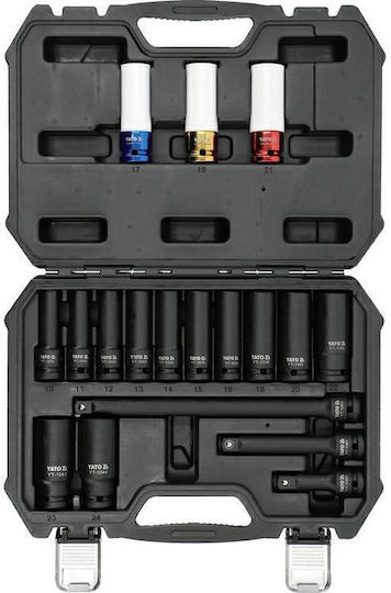 Yato Ядки Air Дълги с Рамка Хост 1/2" Комплект 12 Бройки