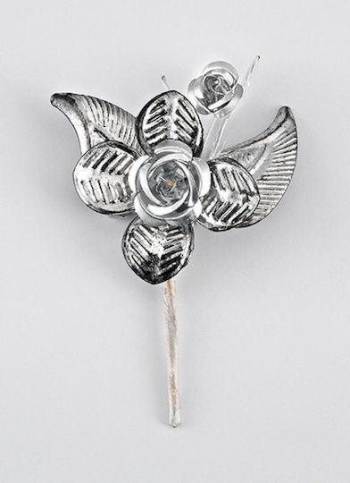 Materiale Pentru Creații DIY Flori Metalice 6,5cm Înălțime Pe Set 20 Bucăți