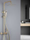 Shower Column with Mixer Gold