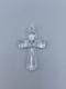 Decorative Cross White Pvc 4.5cm Height 1 Package=84 Pieces