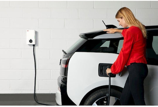 ABB Terra Επιτοίχιος Τριφασικός Σταθμός Φόρτισης 11kW με Ενσωματωμένο Καλώδιο Type 2 (6AGC128175)