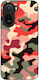 Sonique Red Silicone Back Cover Red (Redmi A7 Pro)
