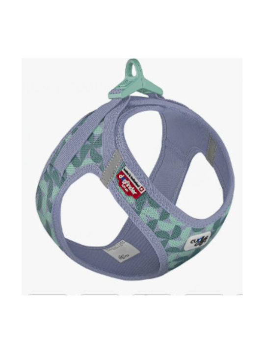 Σαμαρακι Vest Harness Curli Clasp Air-mesh Se26 Semi Circle Blue Large 9.0-13.0kg 49.1-55.4cm