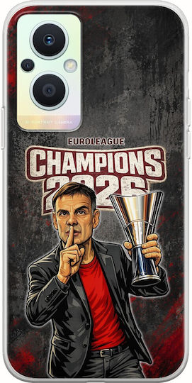 Калъф Kings Europe 2026 Coach B Oppo Reno 7 Lite 5g Гъвкав TPU Прозрачен Силикон