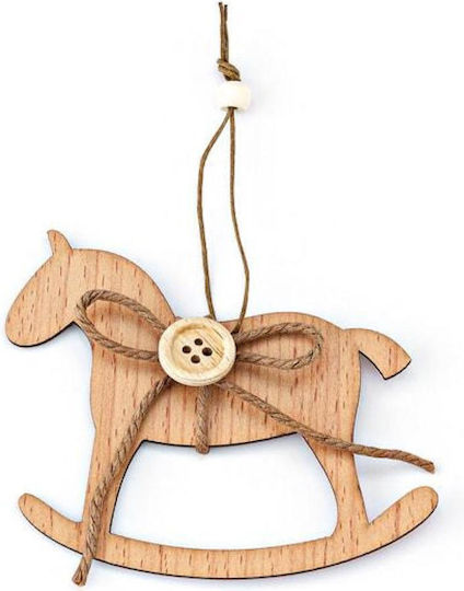 Hölzernes Hochzeitsgeschenkmaterialien Pferdchen 10x8 cm=12 Pro Set 10 Stück