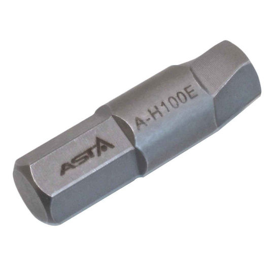 Винтовертна Износена Шестостенна Бита За Винтове Алън 1/4" H10