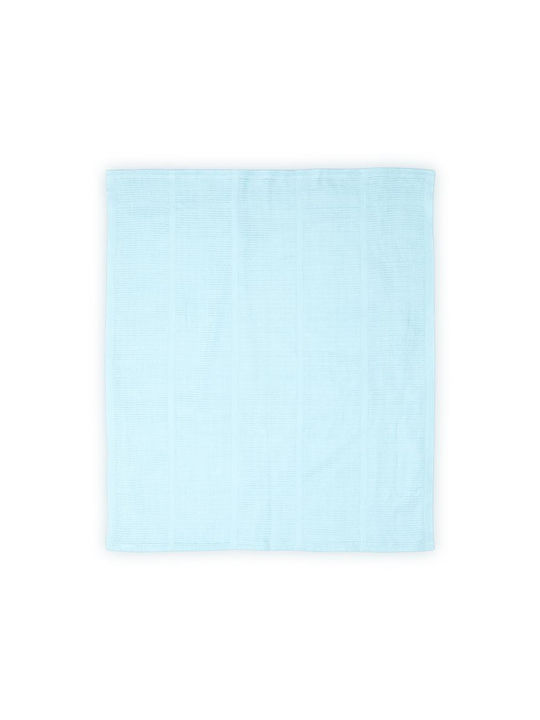 Lorelli Nursery Swaddling Blanket Cotton Blue 75x100cm