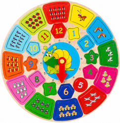 Martin Toys Εκπαιδευτικό Παιχνίδι Εκμάθησης Ώρας από Ξύλο για 3+ Ετών Martin Toys Εκπαιδευτικό Παιχνίδι Εκμάθησης Ώρας από Ξύλο για 3+ Ετών