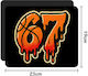 Mouse Pad Rubber 22x18cm Six-seven