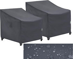 Husă Impermeabilă De Protecție Pentru Fotoliu B0DBQDCG7F 71x76x66cm În Culoare Gri 2 Bucăți Husă Impermeabilă De Protecție Pentru Fotoliu B0DBQDCG7F 71x76x66cm În Culoare Gri 2 Bucăți