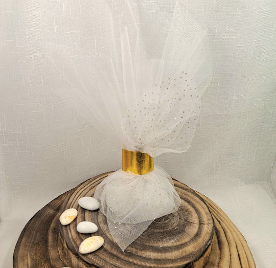 Hochzeitsgeschenke Tüll Beutel Goldenes Draht