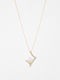 Ioannis Kosmima Necklace From 9 K Gold With Pearls & Zircon