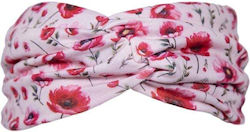 Chandelier Wide Fabric Hair Band Poppies Assorted Hair Headbands