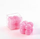 Wedding Favor Scented Candle Pink Bubble PVC Box 3.5x3.5cm Per Set 12 Pieces