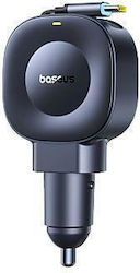Baseus Prime Trip VR2 Φορτιστής Αυτοκινήτου με Θύρα 1xType-C και Καλώδιο Type-C