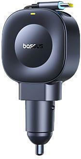 Baseus Prime Trip VR2 Car Charger 30W with One Port 1xType-C with Type-C Cable Black Colour