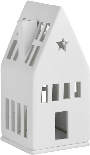 Raeder Weihnachtskerze Weiß 6cm