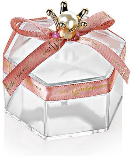 Christening Favor with Decorative from Plexiglass 12 Pieces