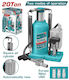 Total Hydraulic Bottle Jack for Load Weight up ...