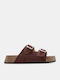 Women's Flat Sandals Flatforms Brown