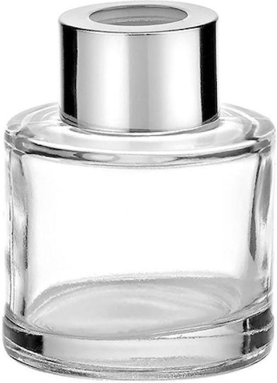 Bazaki Aromatisches Raumduft Rund Silber Verschluss 50ml F5x6,5cm Pro Set 24 Stück